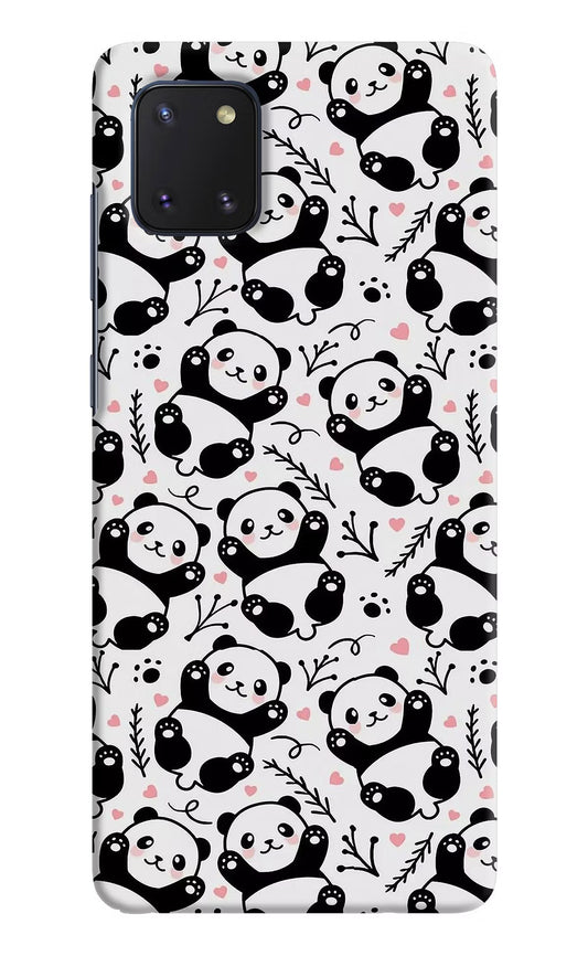 Cute Panda Samsung Note 10 Lite Hard Case Back Cover by Casekaro