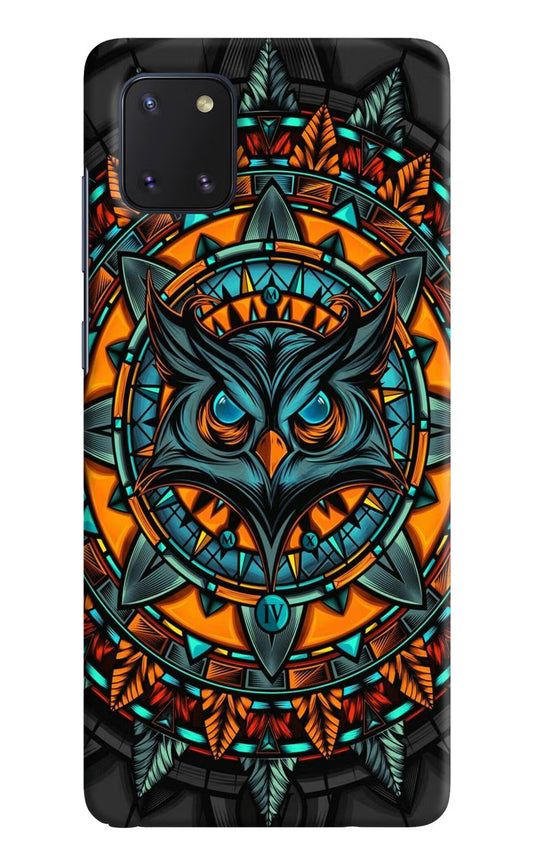 Angry Owl Art Samsung Note 10 Lite Hard Case Back Cover by Casekaro