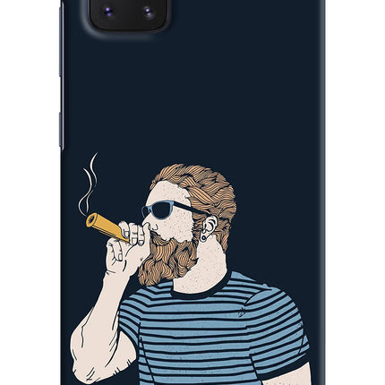 Smoking Samsung Note 10 Lite Hard Case Back Cover by Casekaro