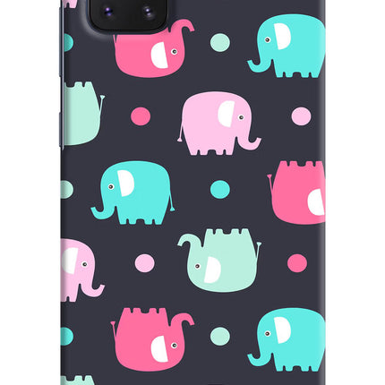 Elephants Samsung Note 10 Lite Hard Case Back Cover by Casekaro