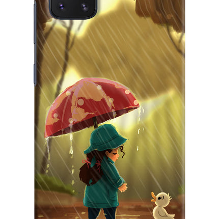 Rainy Day Samsung Note 10 Lite Hard Case Back Cover by Casekaro