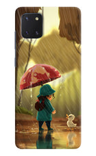Rainy Day Samsung Note 10 Lite Hard Case Back Cover by Casekaro