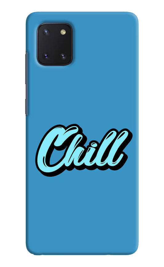 Chill Samsung Note 10 Lite Hard Case Back Cover by Casekaro