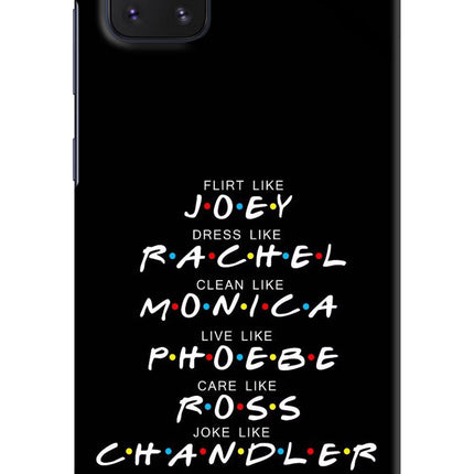FRIENDS Character Samsung Note 10 Lite Hard Case Back Cover by Casekaro