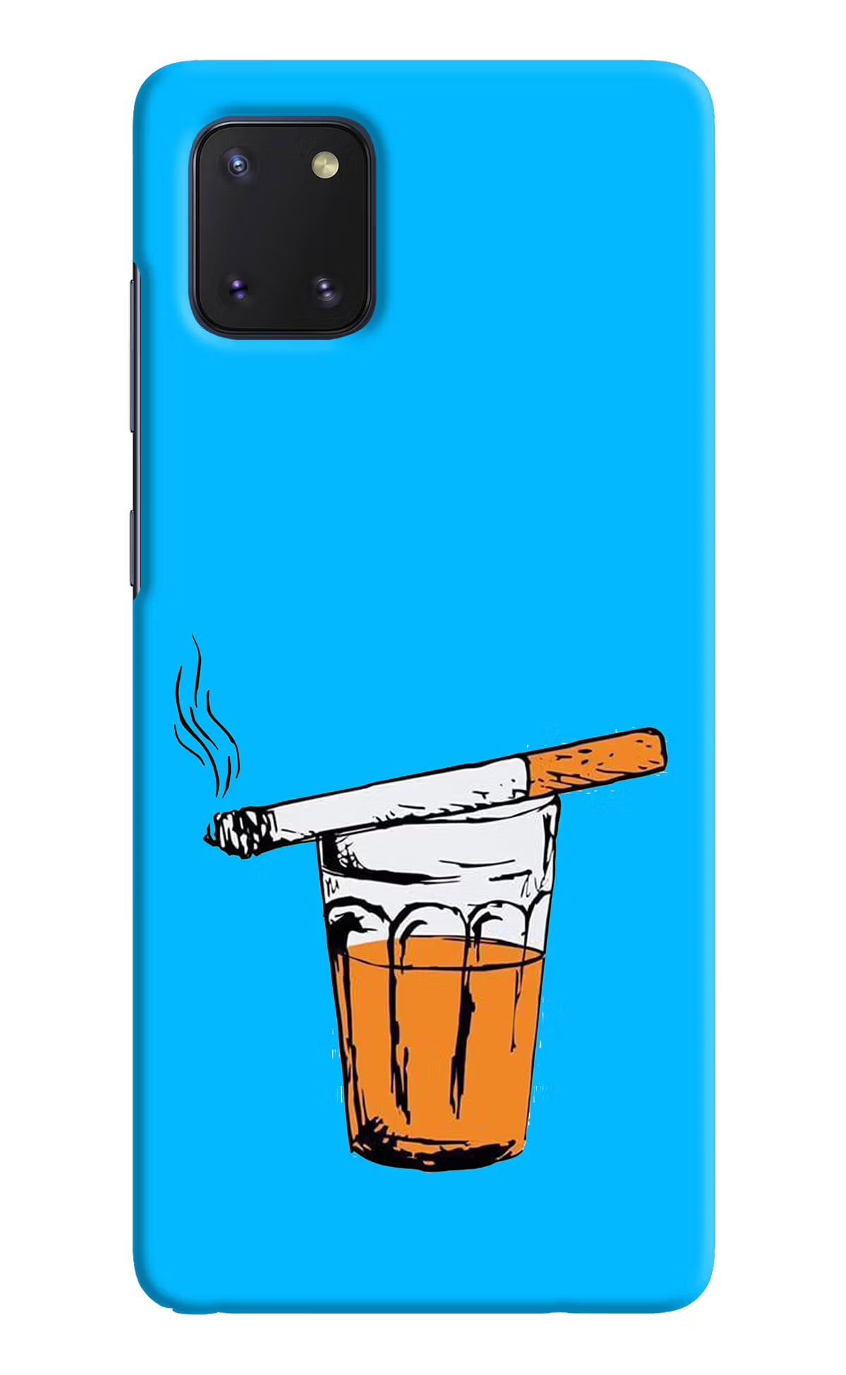 Chai Sutta Samsung Note 10 Lite Hard Case Back Cover by Casekaro