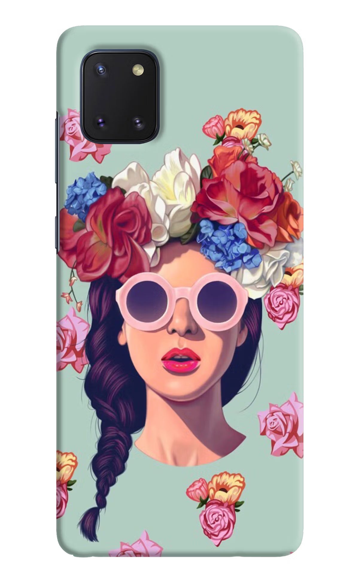 Pretty Girl Samsung Note 10 Lite Hard Case Back Cover by Casekaro