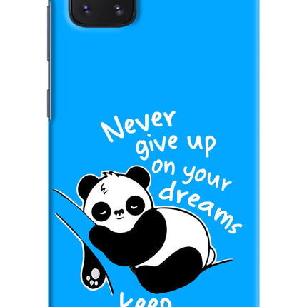 Keep Sleeping Samsung Note 10 Lite Hard Case Back Cover by Casekaro