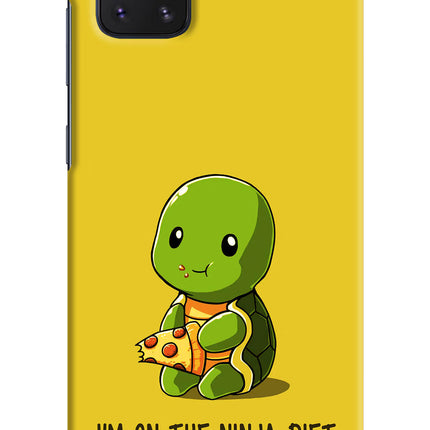 I'm on Ninja Diet Samsung Note 10 Lite Hard Case Back Cover by Casekaro