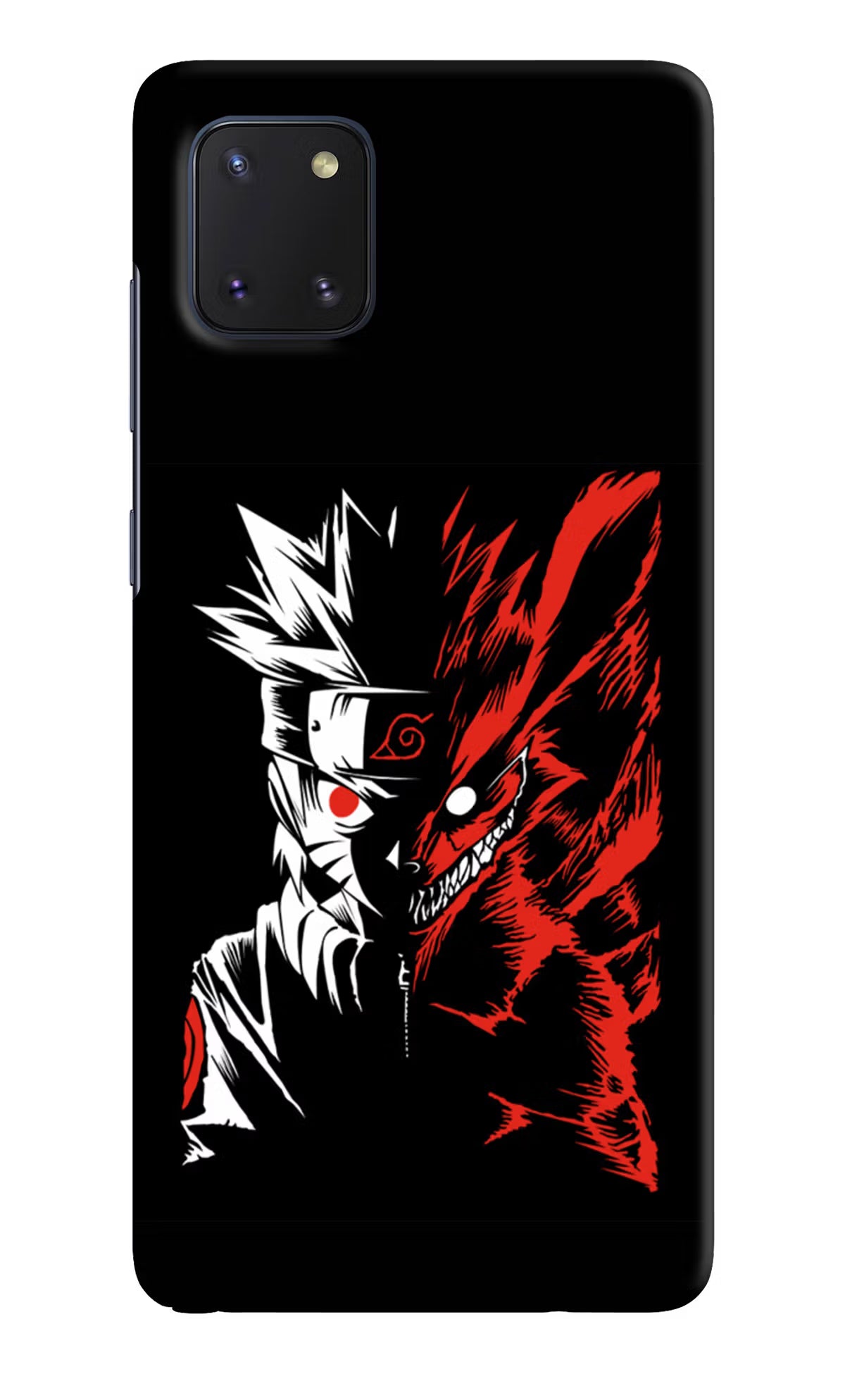 Naruto Two Face Samsung Note 10 Lite Hard Case Back Cover by Casekaro