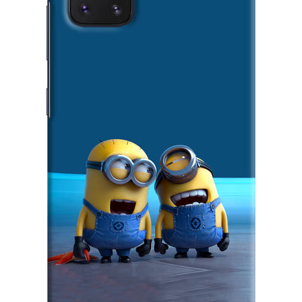 Minion Laughing Samsung Note 10 Lite Hard Case Back Cover by Casekaro