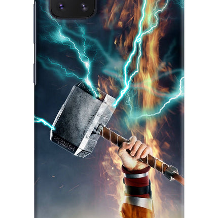 Thor Hammer Mjolnir Samsung Note 10 Lite Hard Case Back Cover by Casekaro