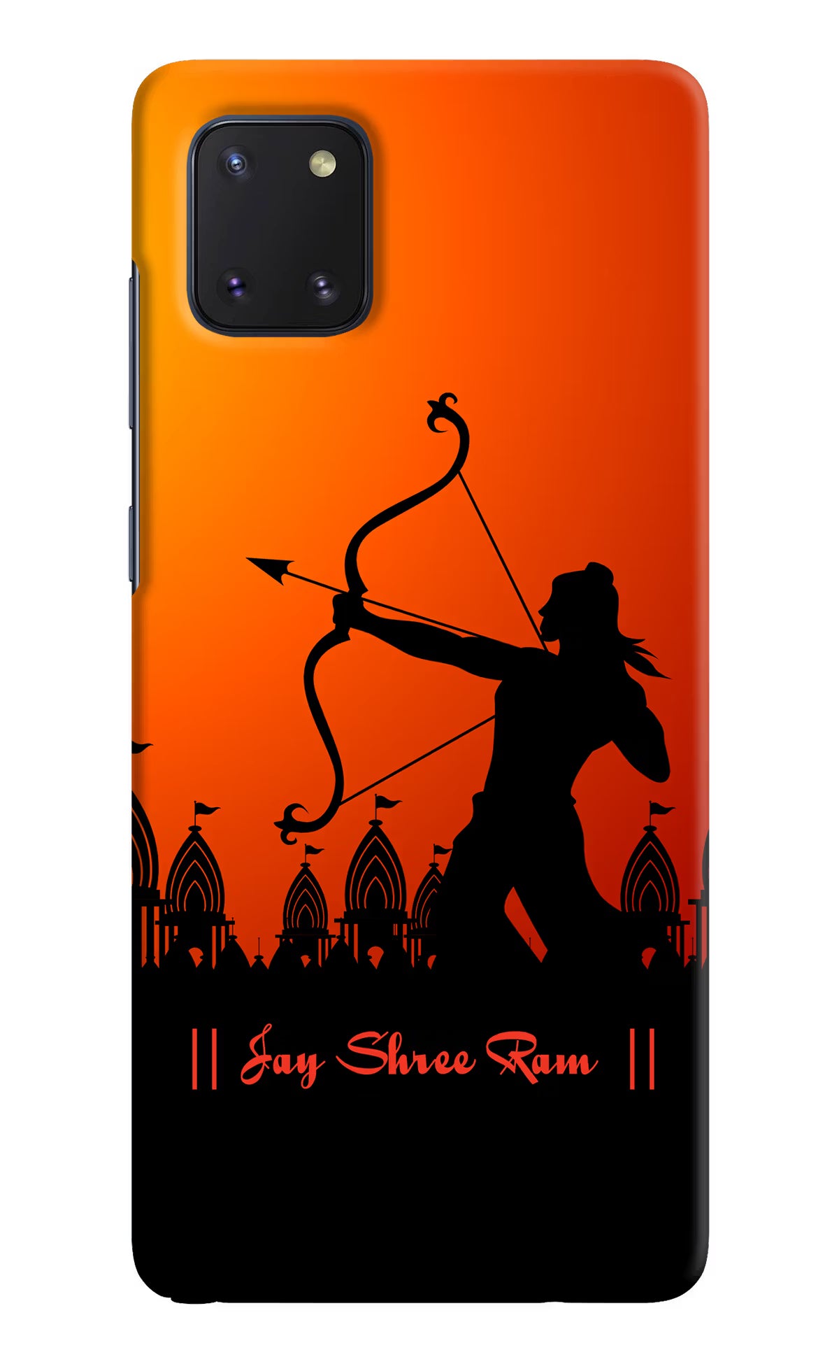 Lord Ram - 4 Samsung Note 10 Lite Hard Case Back Cover by Casekaro