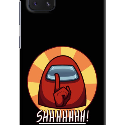 Among Us Shhh! Samsung Note 10 Lite Hard Case Back Cover by Casekaro