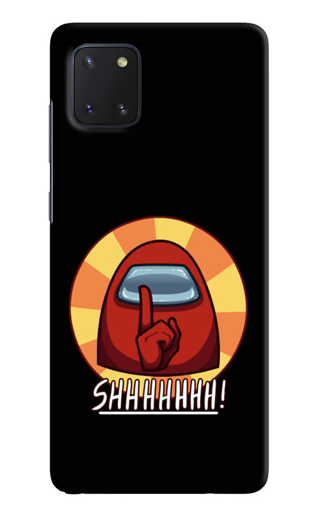 Among Us Shhh! Samsung Note 10 Lite Hard Case Back Cover by Casekaro
