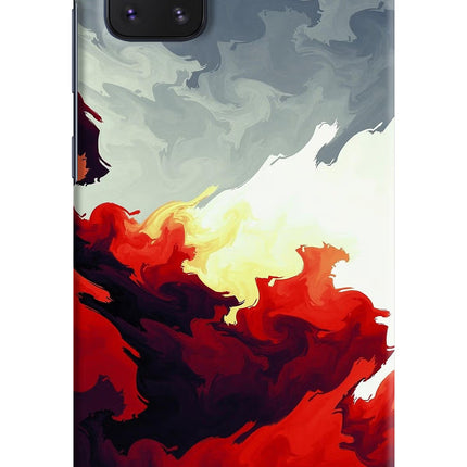 Fire Cloud Samsung Note 10 Lite Hard Case Back Cover by Casekaro