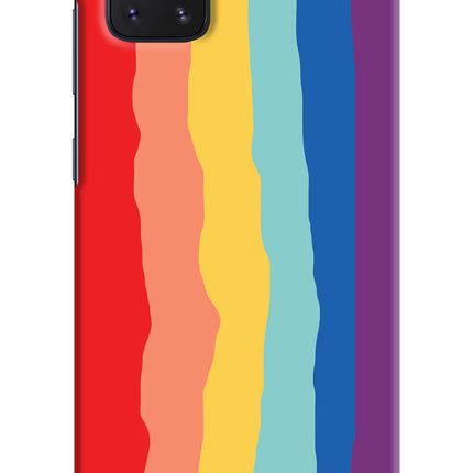 Rainbow Samsung Note 10 Lite Hard Case Back Cover by Casekaro