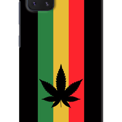 Weed Flag Samsung Note 10 Lite Hard Case Back Cover by Casekaro