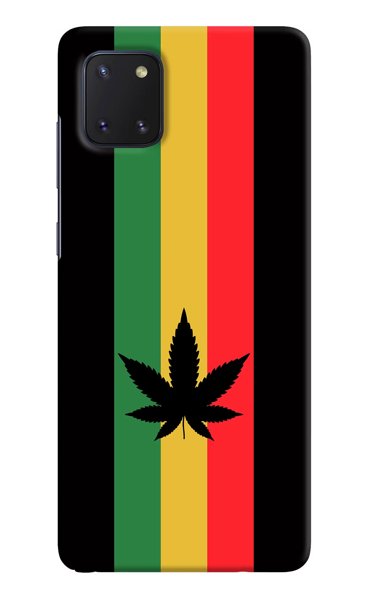 Weed Flag Samsung Note 10 Lite Hard Case Back Cover by Casekaro