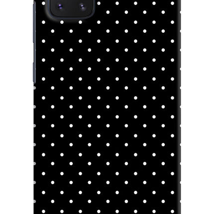 White Dots Samsung Note 10 Lite Hard Case Back Cover by Casekaro