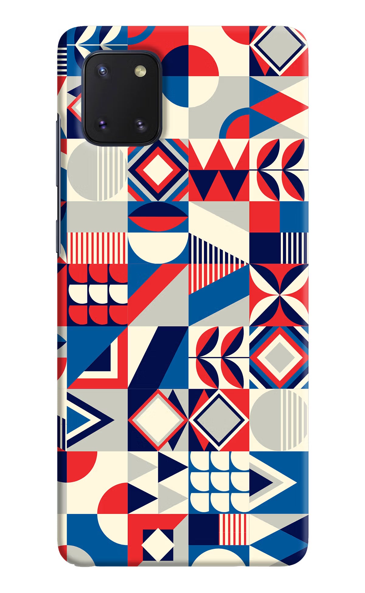 Colorful Pattern Samsung Note 10 Lite Hard Case Back Cover by Casekaro