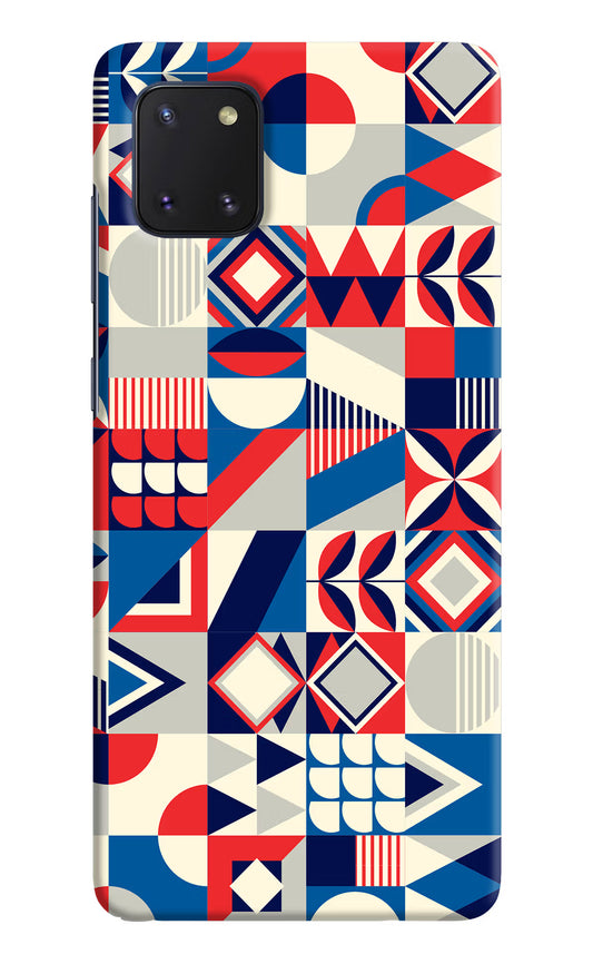 Colorful Pattern Samsung Note 10 Lite Hard Case Back Cover by Casekaro