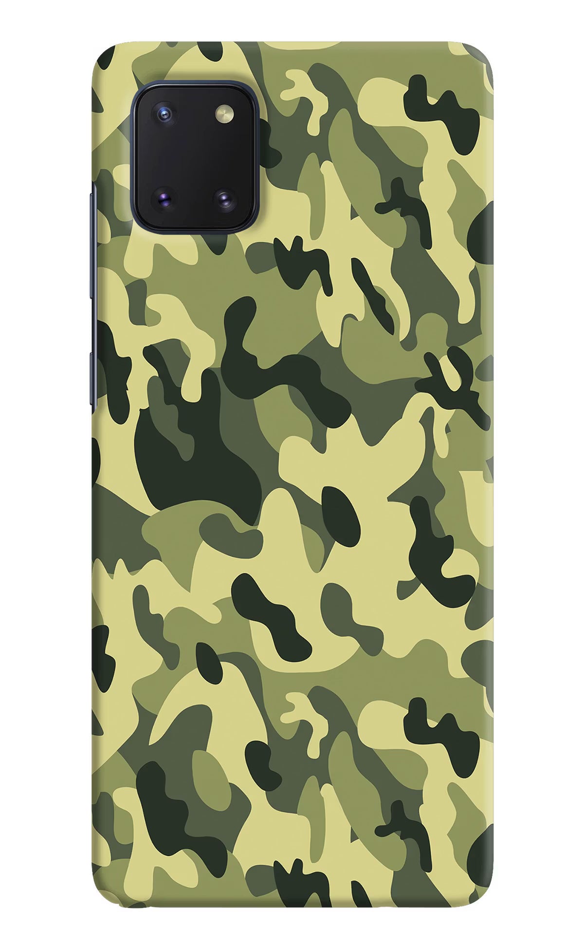 Camouflage Samsung Note 10 Lite Hard Case Back Cover by Casekaro