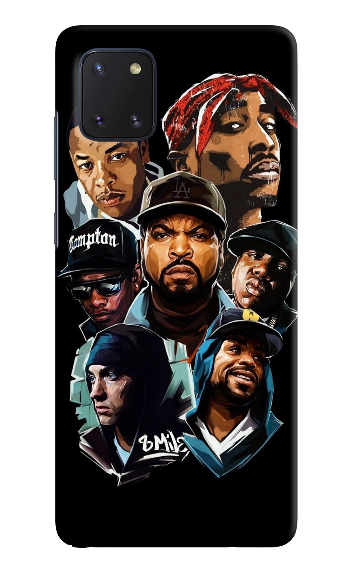 Rappers Samsung Note 10 Lite Hard Case Back Cover by Casekaro