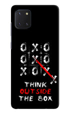 Think out of the BOX Samsung Note 10 Lite Hard Case Back Cover by Casekaro