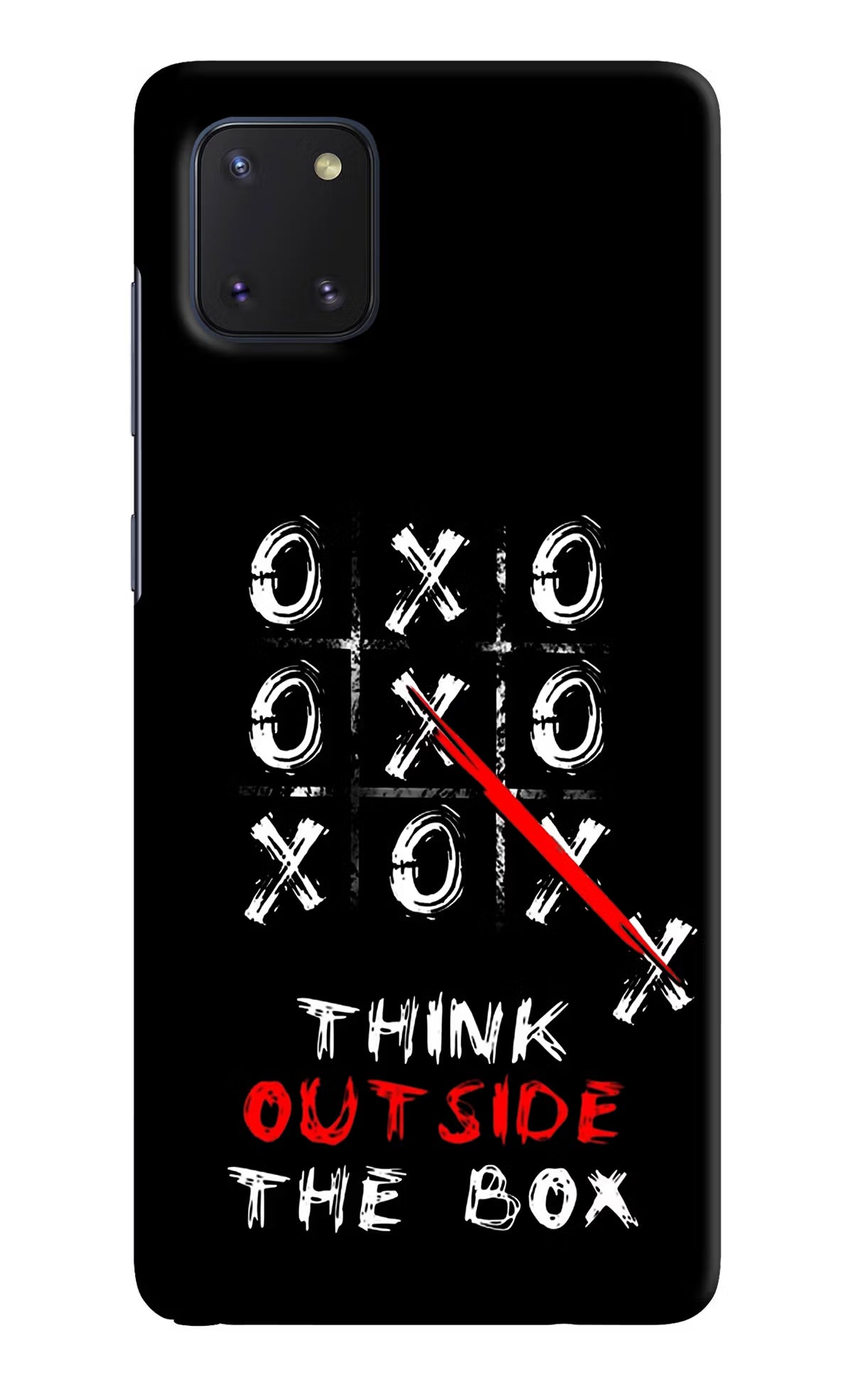 Think out of the BOX Samsung Note 10 Lite Hard Case Back Cover by Casekaro