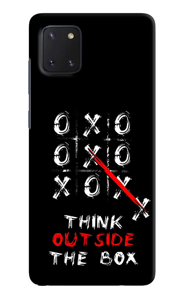 Think out of the BOX Samsung Note 10 Lite Hard Case Back Cover by Casekaro