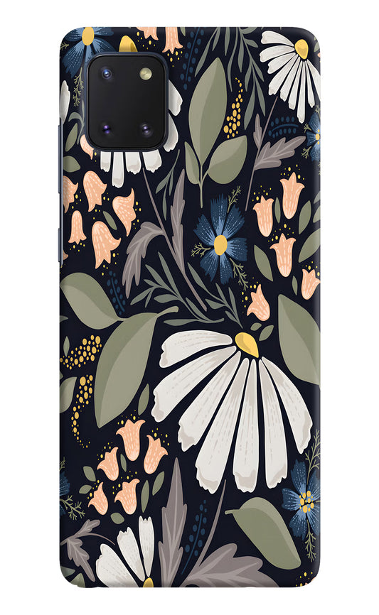 Flowers Art Samsung Note 10 Lite Hard Case Back Cover by Casekaro