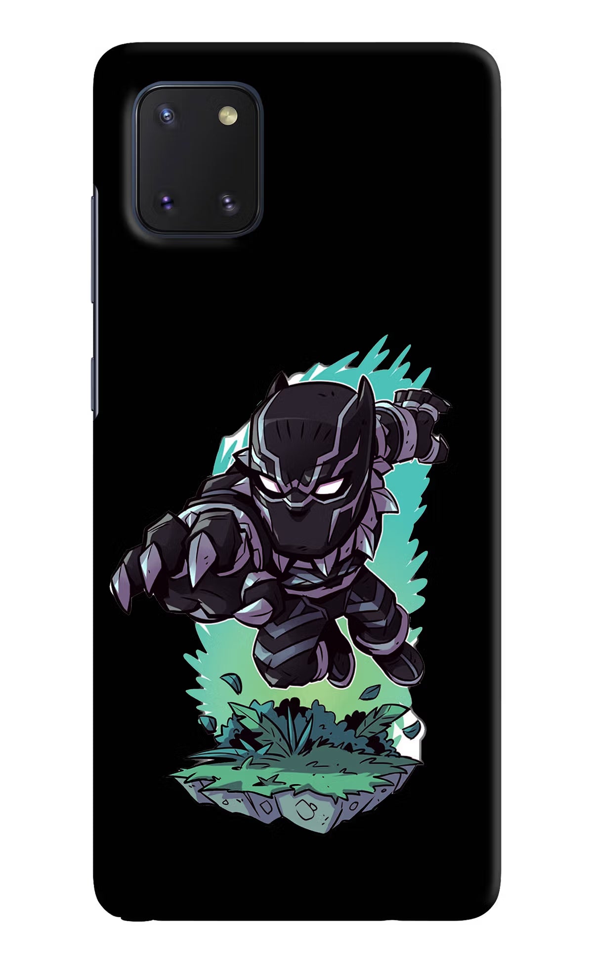 Black Panther Samsung Note 10 Lite Hard Case Back Cover by Casekaro