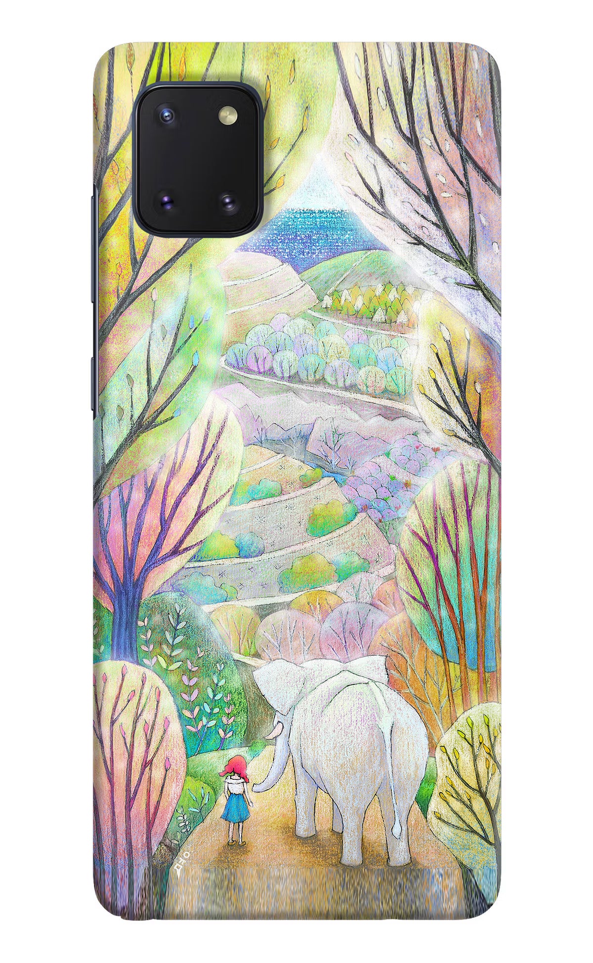 Nature Painting Samsung Note 10 Lite Hard Case Back Cover by Casekaro