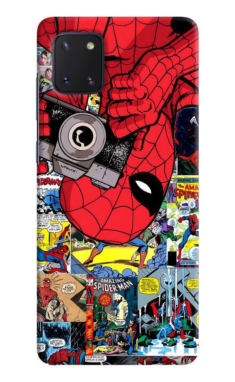 Spider Man Samsung Note 10 Lite Back Cover