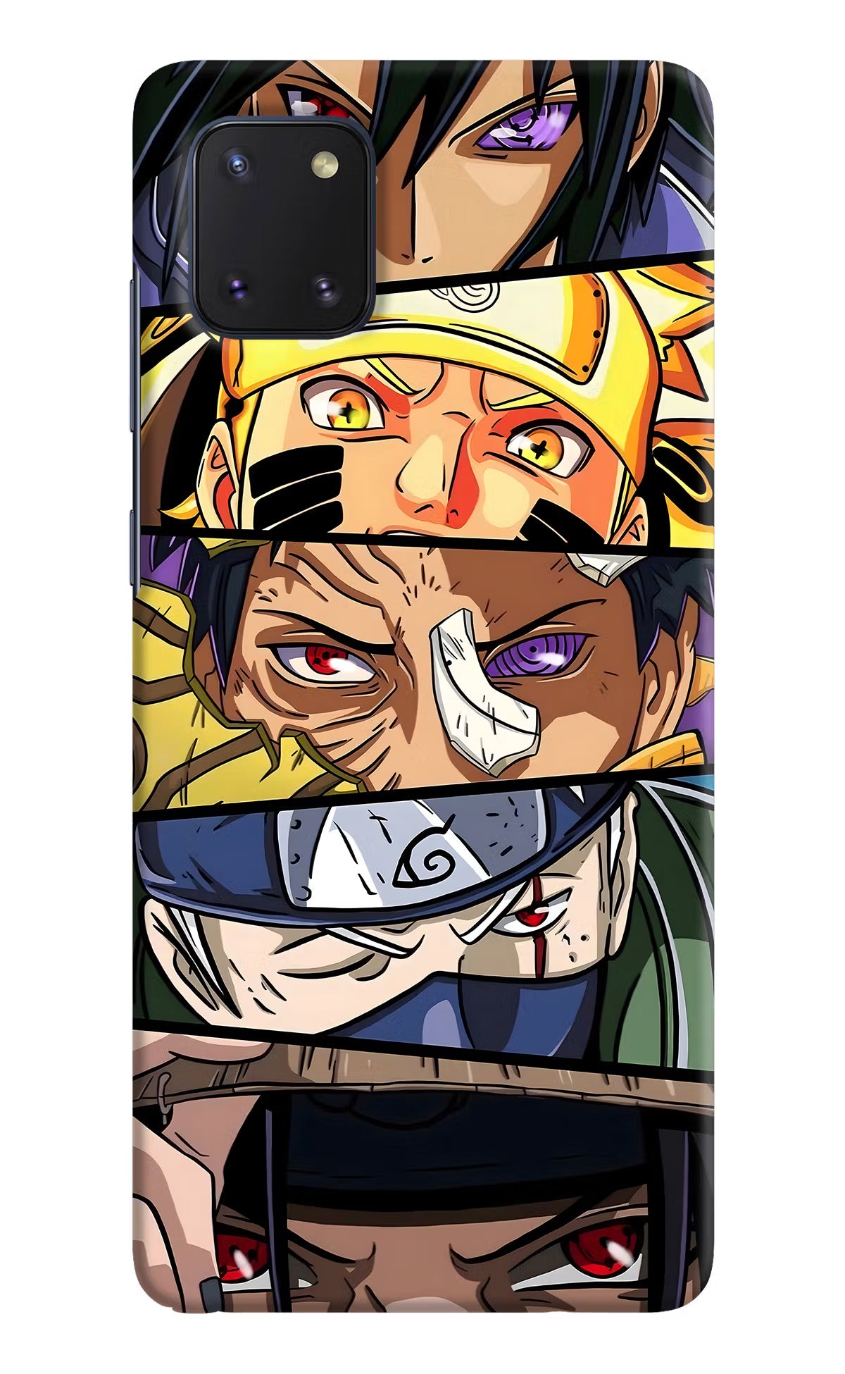 Naruto Character Samsung Note 10 Lite Hard Case Back Cover by Casekaro