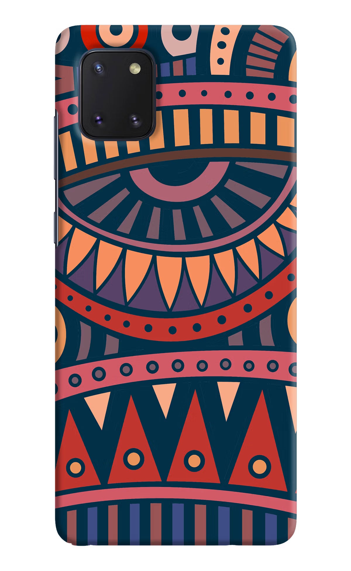 African Culture Design Samsung Note 10 Lite Hard Case Back Cover by Casekaro