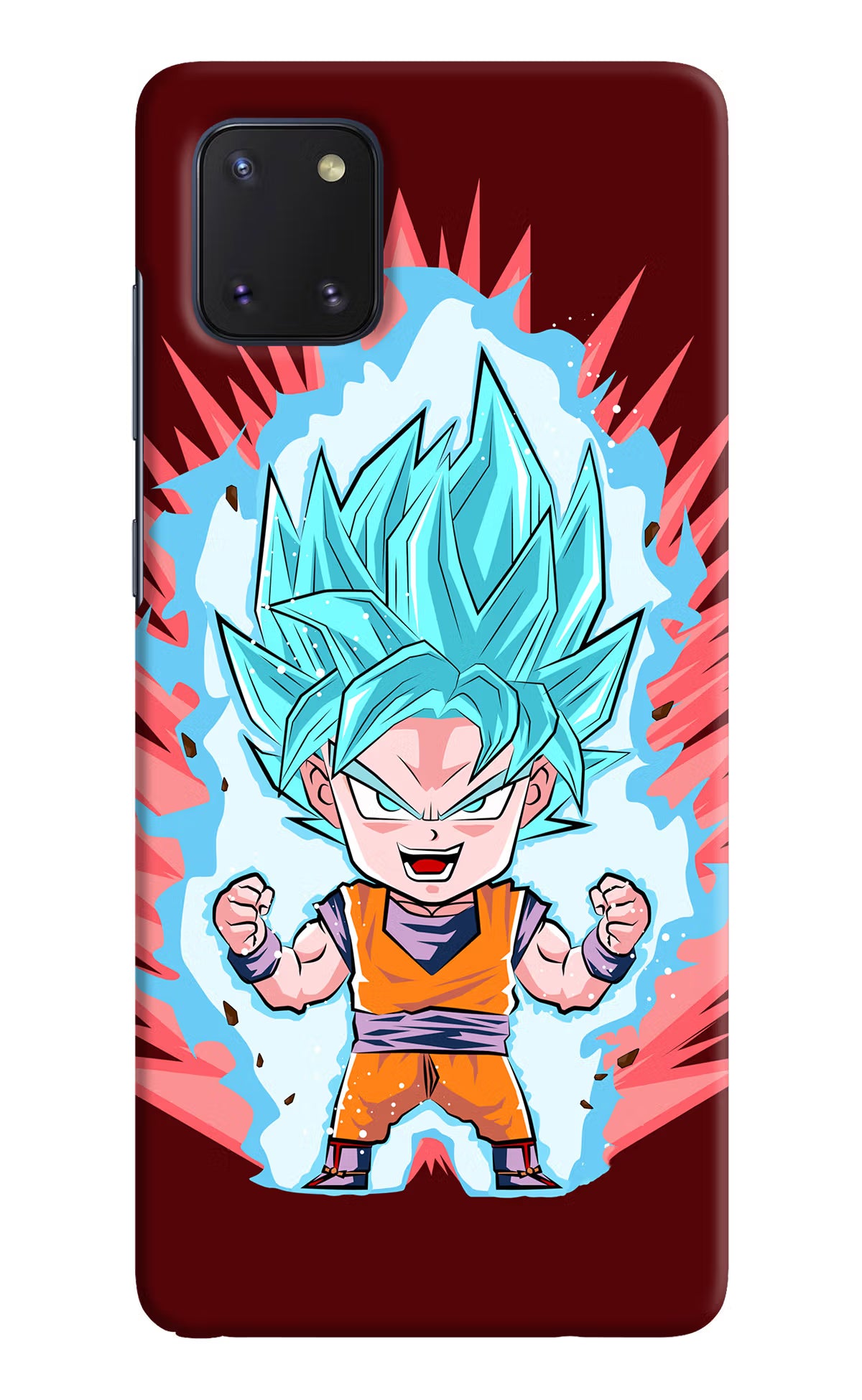 Goku Little Samsung Note 10 Lite Hard Case Back Cover by Casekaro