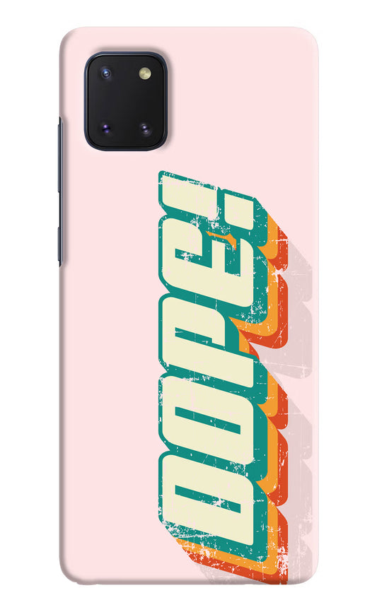 Dope Samsung Note 10 Lite Hard Case Back Cover by Casekaro
