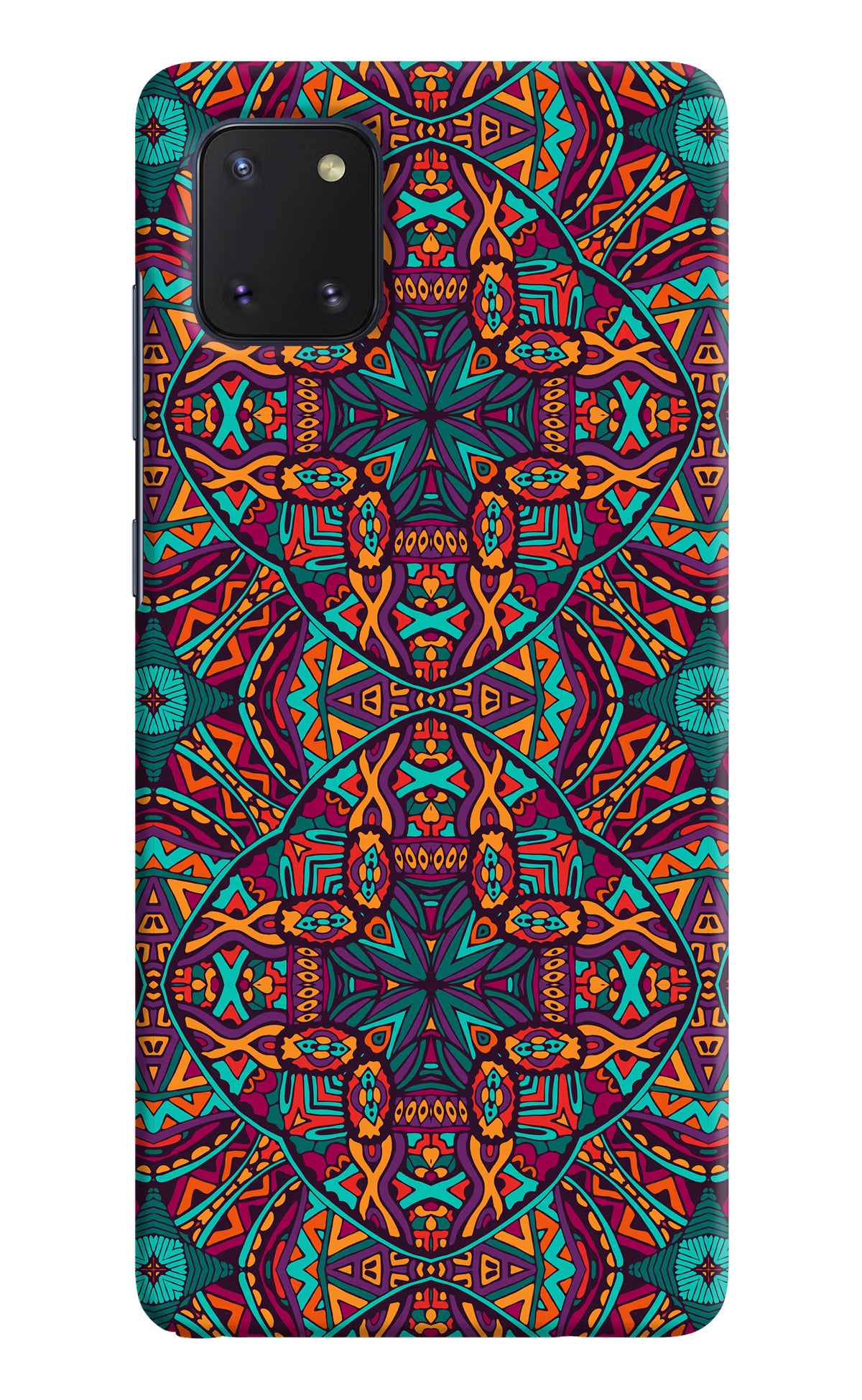 Colour Mandala Samsung Note 10 Lite Hard Case Back Cover by Casekaro