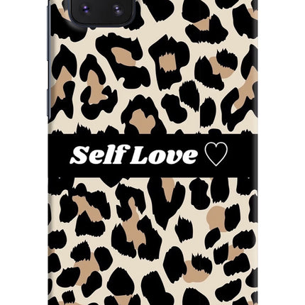 Leopard Print Self Love Samsung Note 10 Lite Hard Case Back Cover by Casekaro