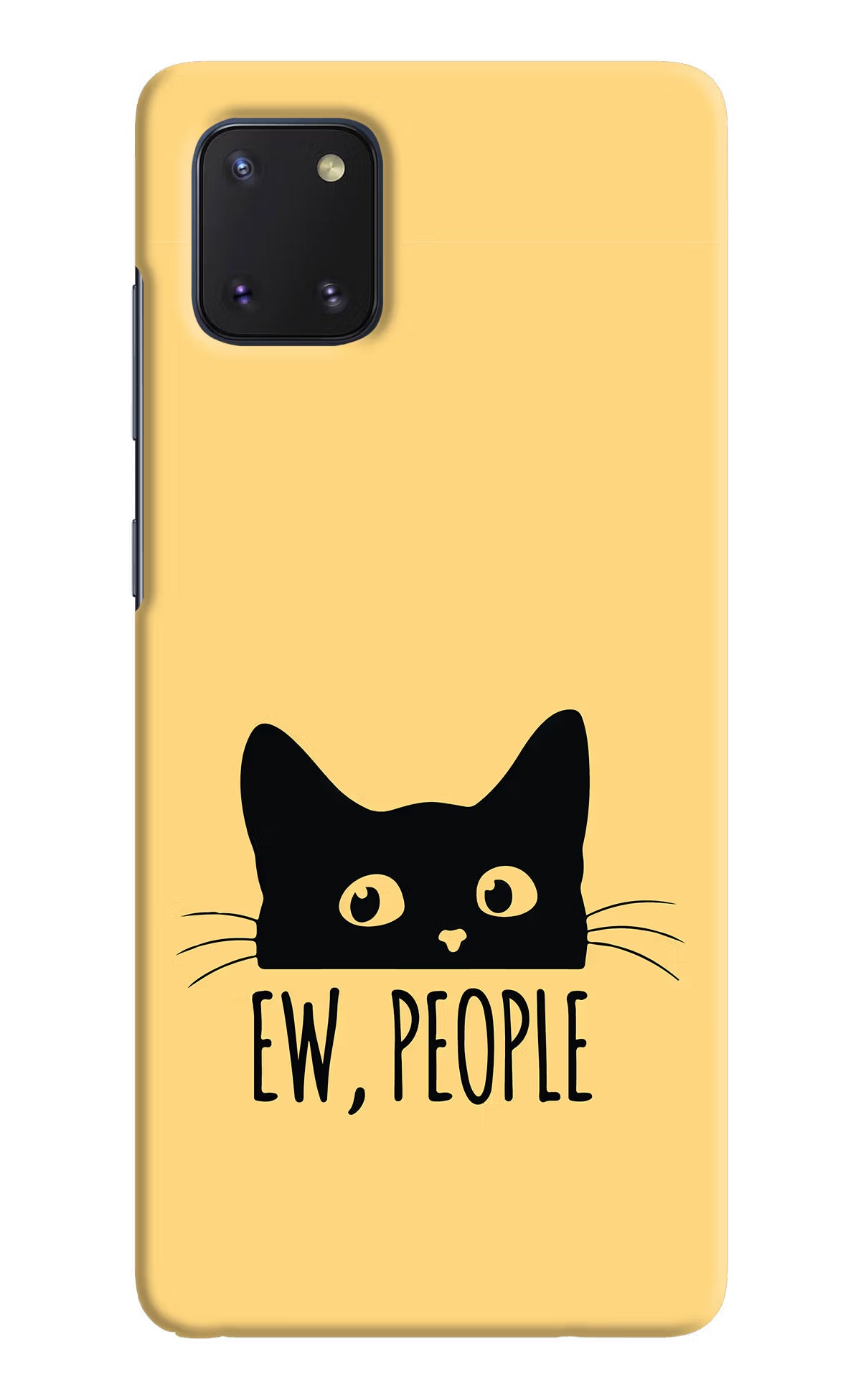 Ew People Catitude Samsung Note 10 Lite Hard Case Back Cover by Casekaro