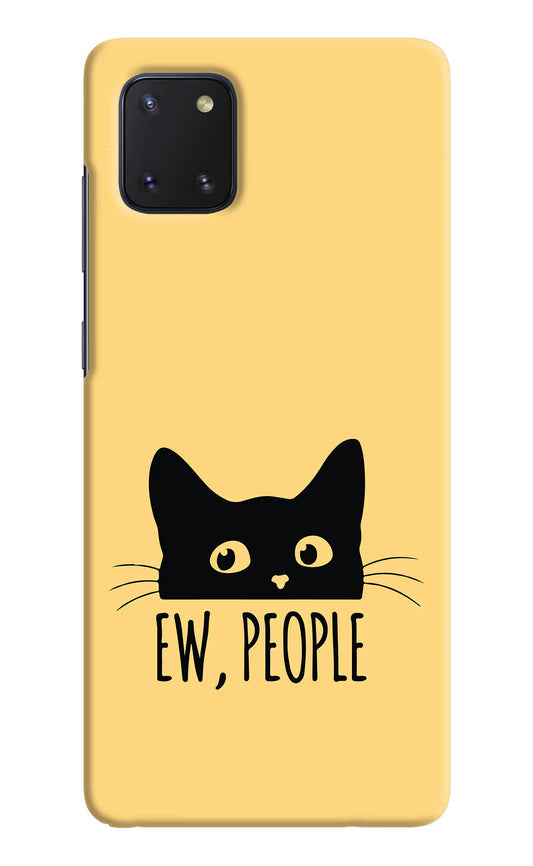 Ew People Catitude Samsung Note 10 Lite Hard Case Back Cover by Casekaro