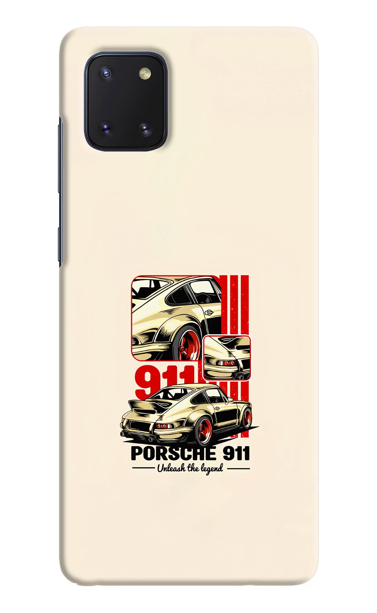 Classic Porsche 911 Samsung Note 10 Lite Hard Case Back Cover by Casekaro