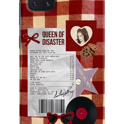 Queen of Disaster Samsung Note 10 Lite Hard Case Back Cover by Casekaro