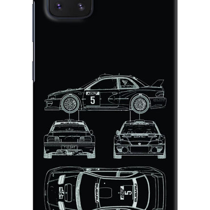 WRC'99 Samsung Note 10 Lite Hard Case Back Cover by Casekaro