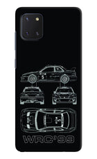 WRC'99 Samsung Note 10 Lite Hard Case Back Cover by Casekaro