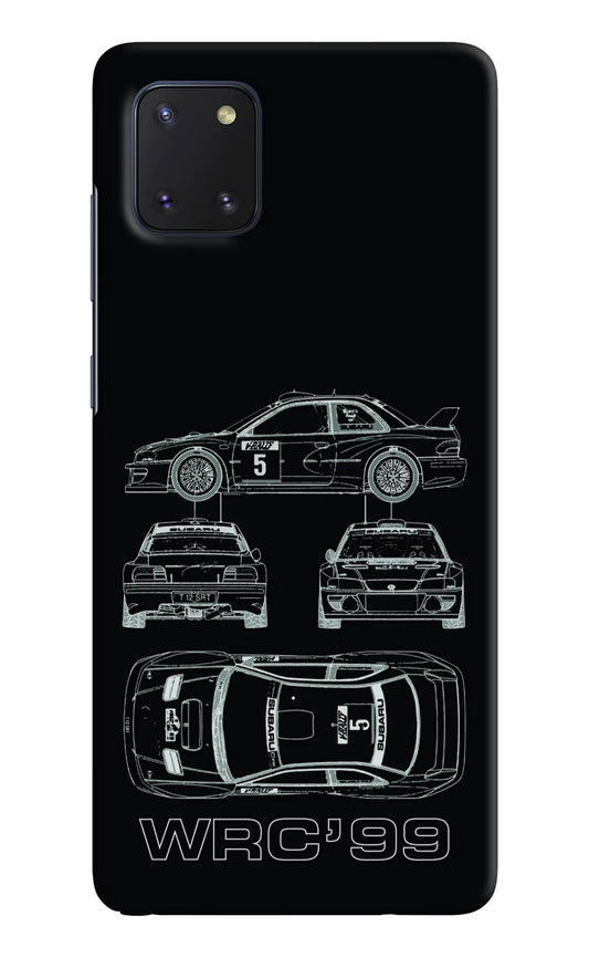 WRC'99 Samsung Note 10 Lite Hard Case Back Cover by Casekaro