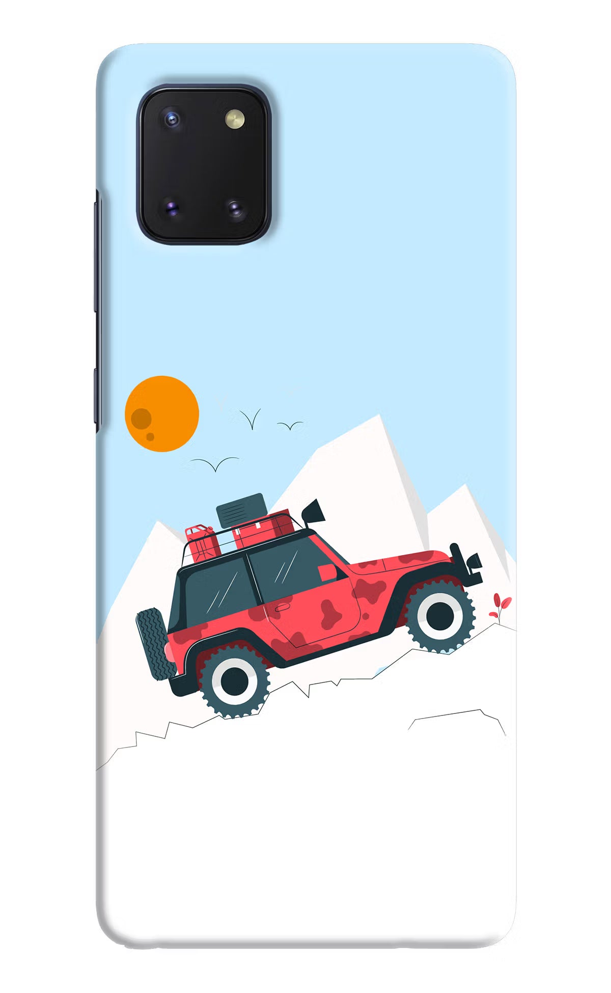 Mountain Trail Beast Samsung Note 10 Lite Hard Case Back Cover by Casekaro