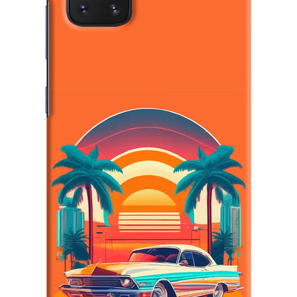 Palm Drive 80s Samsung Note 10 Lite Hard Case Back Cover by Casekaro