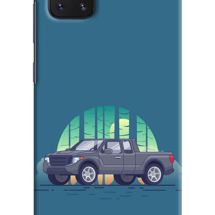Retro Garage Vibe Samsung Note 10 Lite Hard Case Back Cover by Casekaro